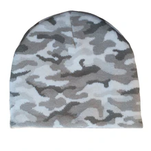 Blue Bison Blizzard Camo Skull Cap - Image 2