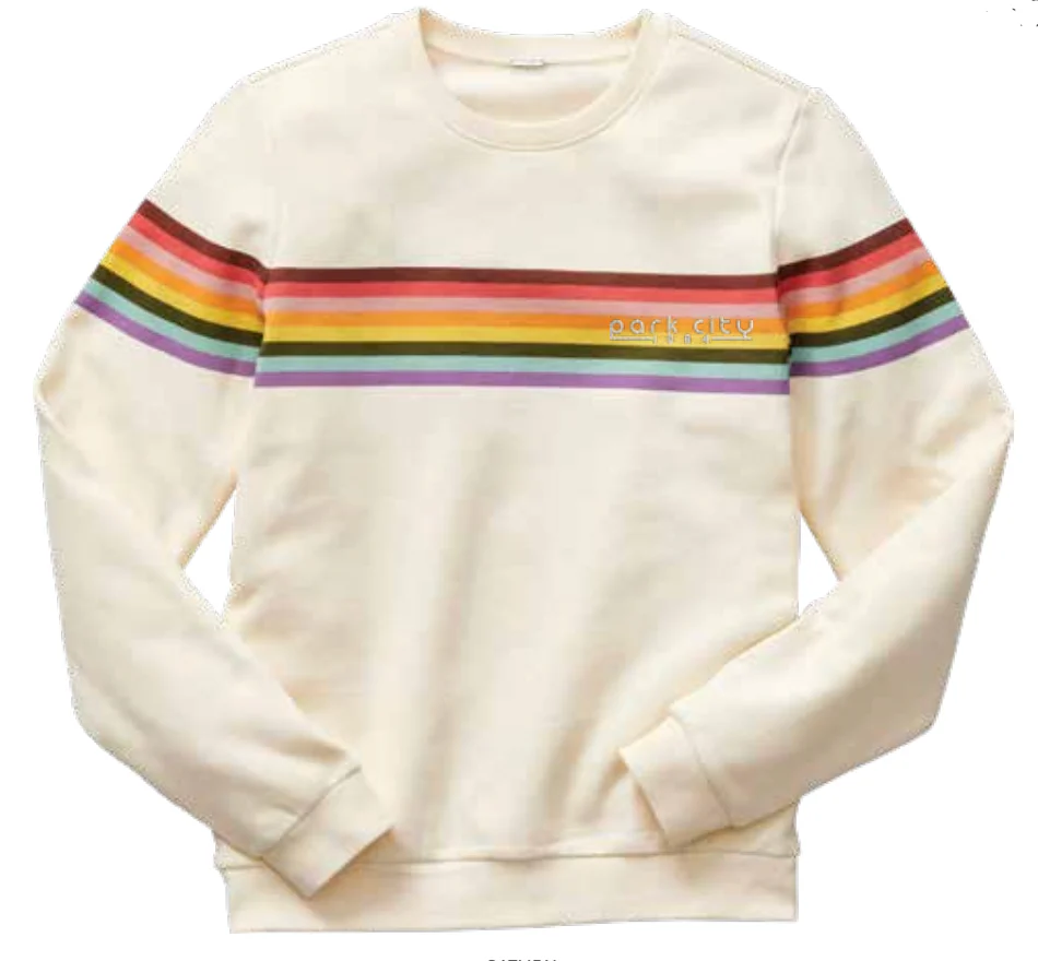 Collie Chill Stripe Crew - Women's