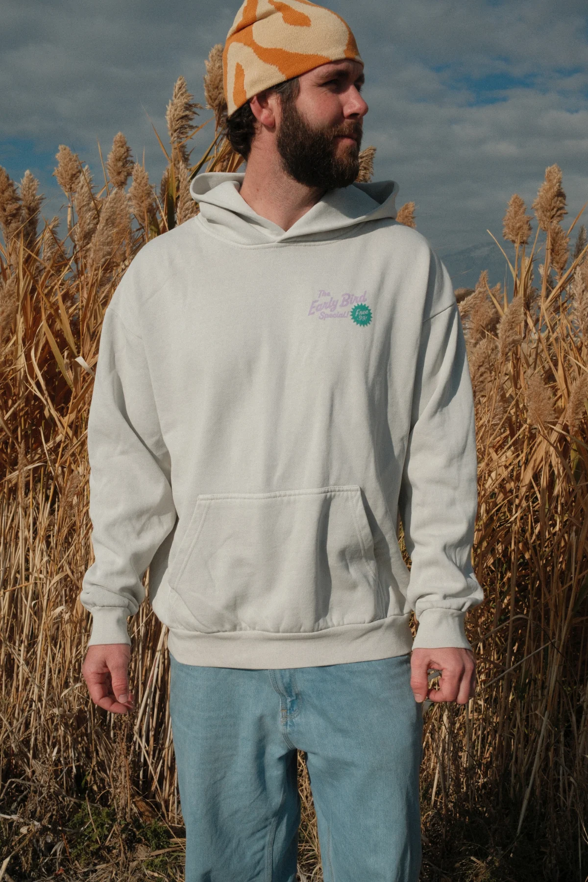 Blue Bison Early Bird Hoodie - Image 2