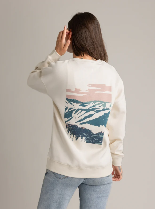 Gabriella Oversized Graphic Crew - Image 3