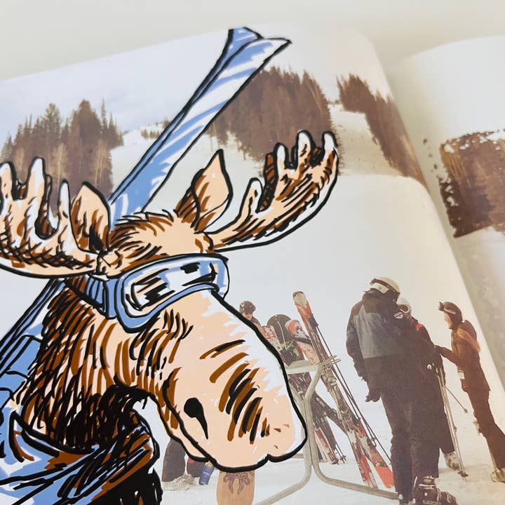 Gilbert the Moose Learns How to Ski - Book - Image 3