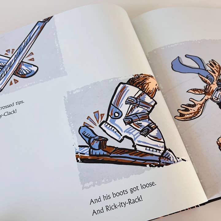 Gilbert the Moose Learns How to Ski - Book - Image 4
