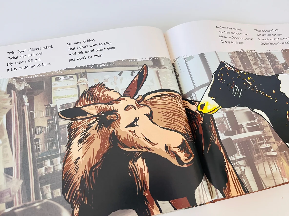 Gilbert the Moose Loses His Antlers - Book - Image 3