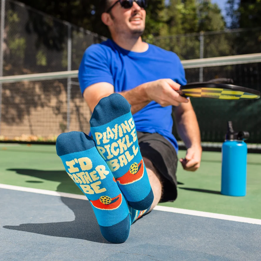 I'd Rather Be Playing Pickleball Socks - Image 3