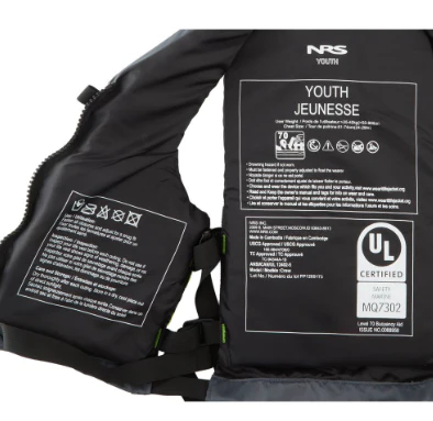 NRS Crew Youth PFD Life Jacket - Image 5