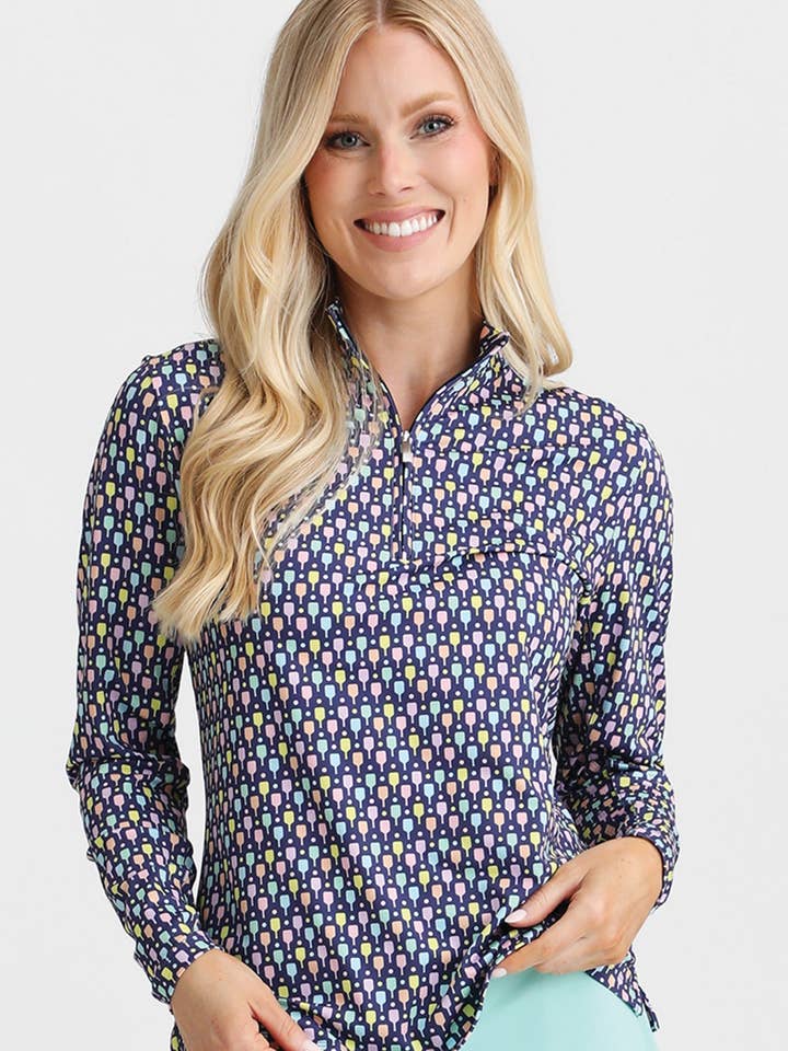 Perry Zip Front Sun Shirt