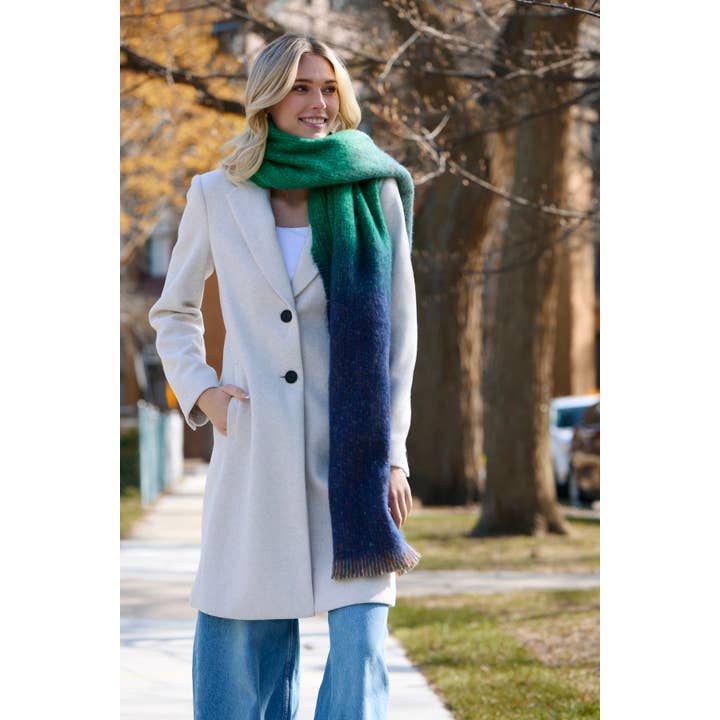 Tanya Ombre Blanket Scarf - Image 2