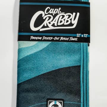 Captain Crabby Travel Beach Towel - Image 7