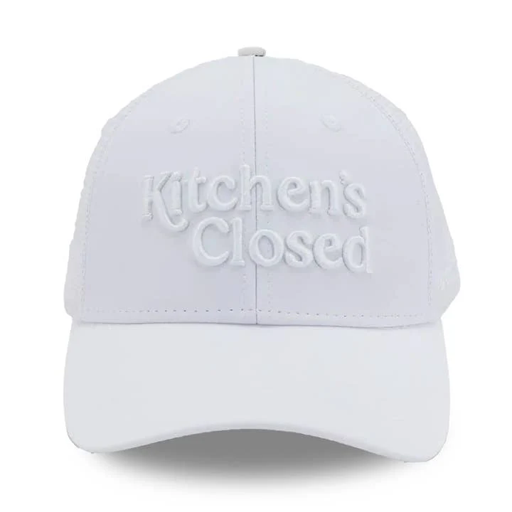 White On White Kitchen's Closed Pickleball Hat