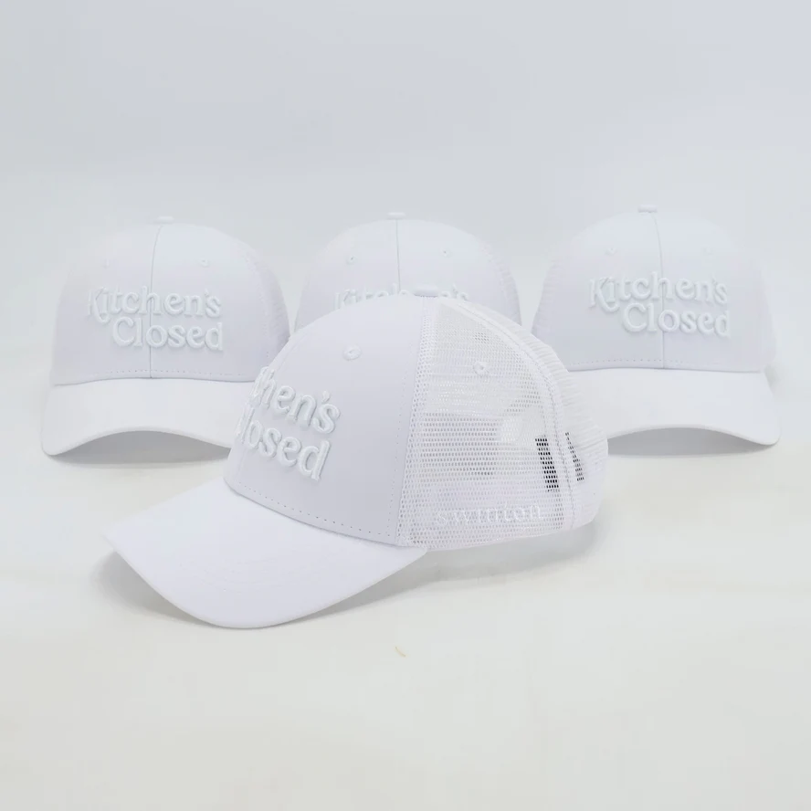 White On White Kitchen's Closed Pickleball Hat - Image 3